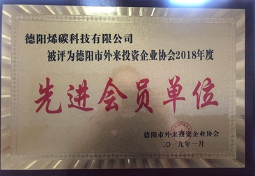 先进会员单位荣誉