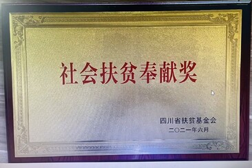 社会扶贫奉献奖